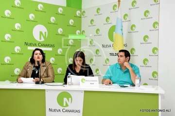 Asamblea de Nueva Canarias de esta tarde en Telde (foto Antonio Alí)
